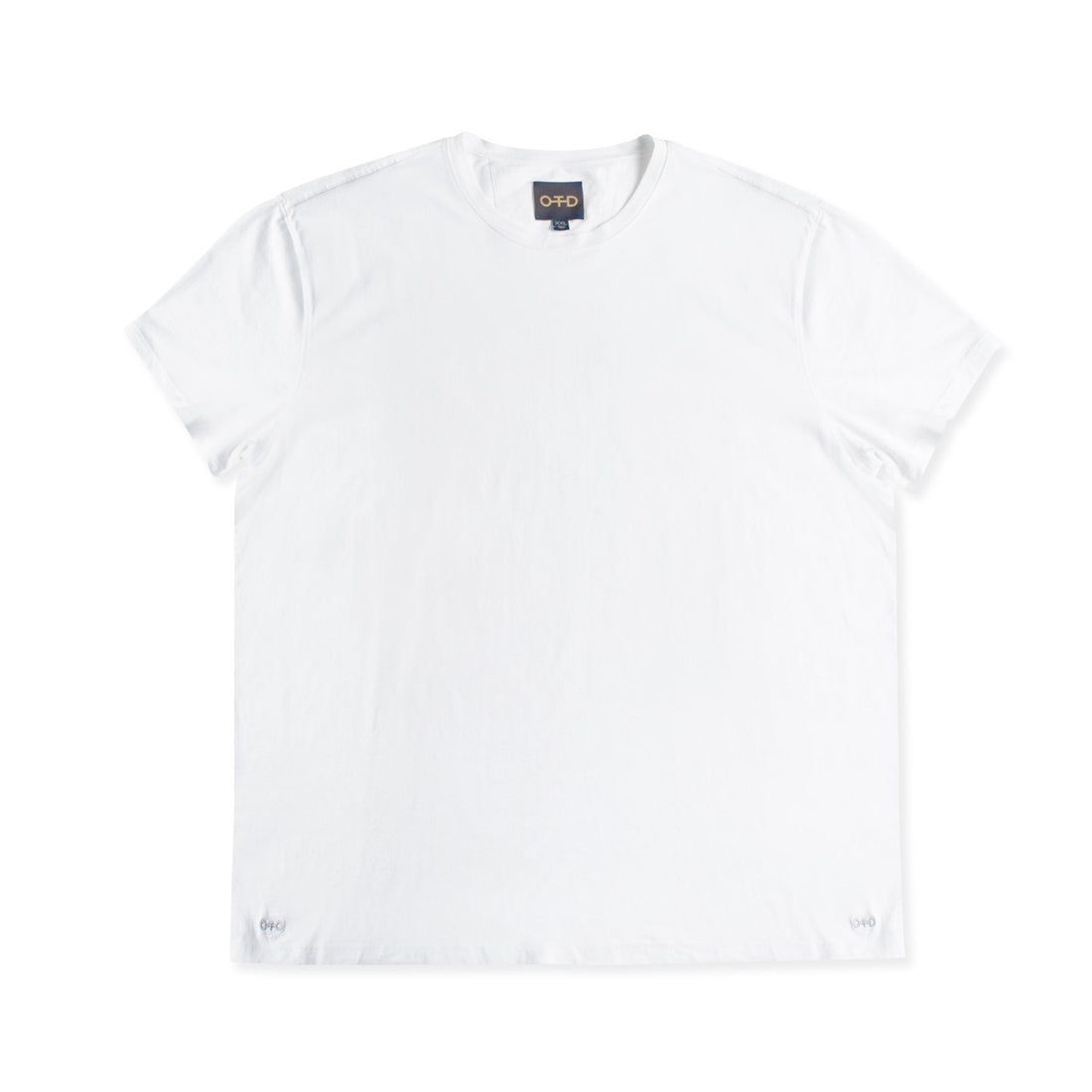 Compact Jersey Crewneck Tee (White)