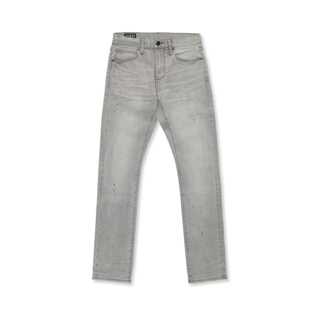 Skinny Fit Cotton-Stretch Jean (Light Grey)