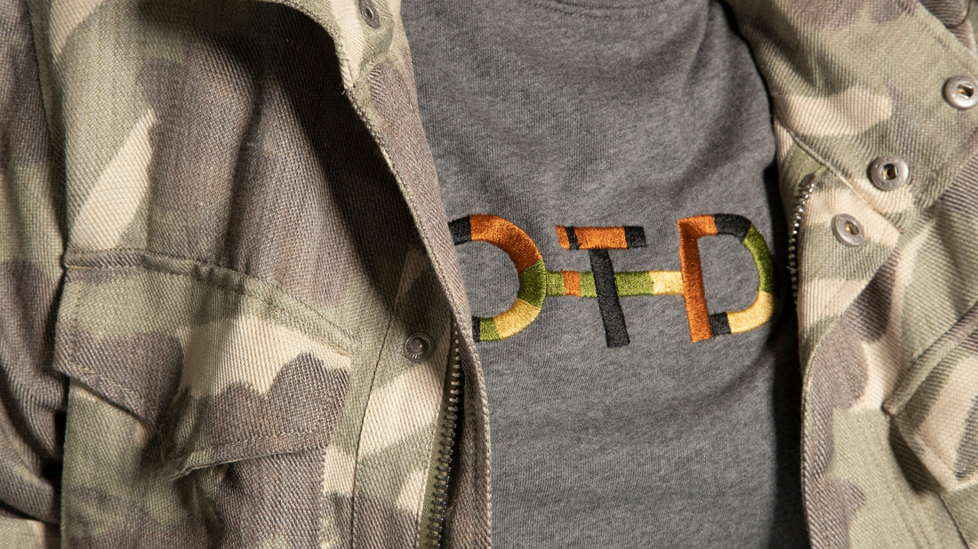 Camo Logo Embroidered Tee