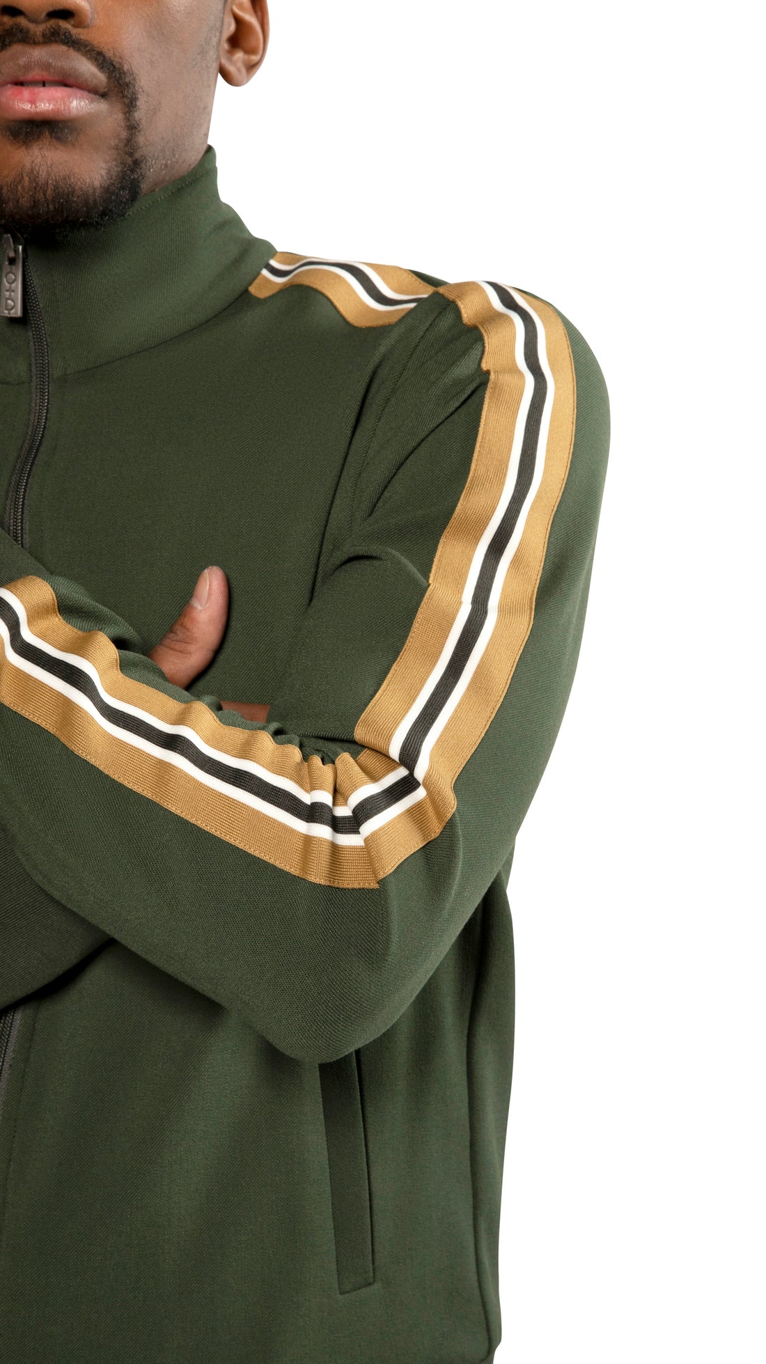 Track Jacket With Side Tape Detail