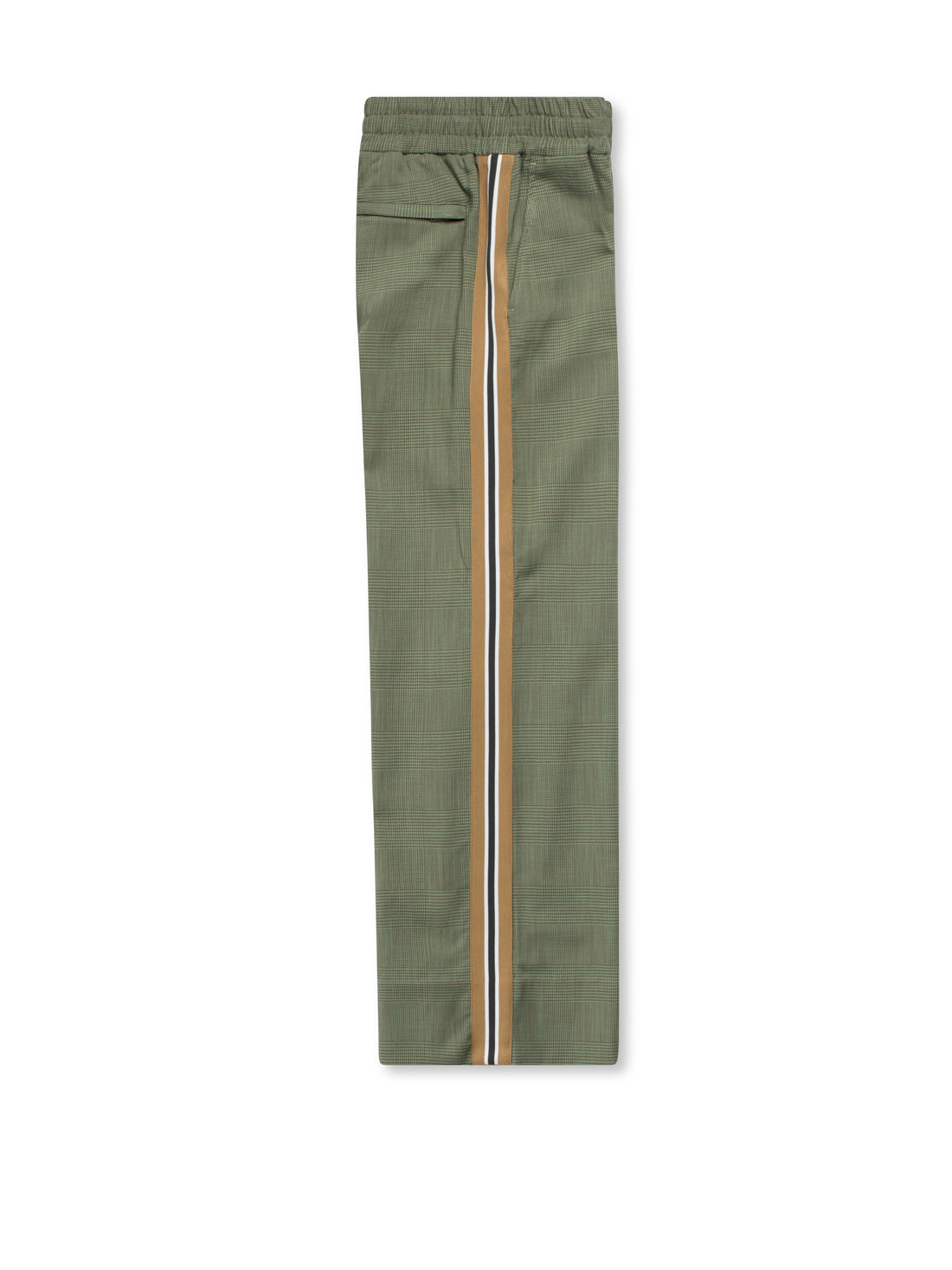 Wide-Leg Track Pant With Side Tape Detail