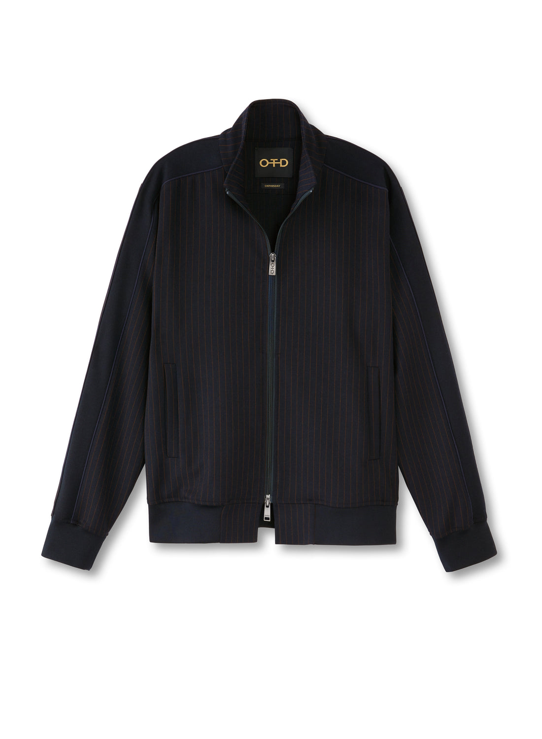 Front of Men's Jacquard Track Jacket - Image #2