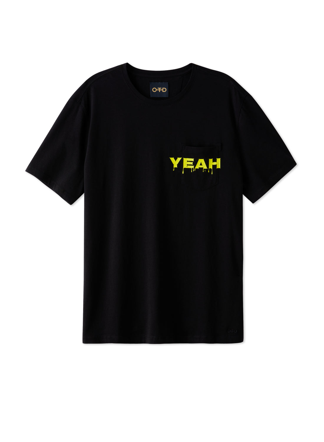 Man in Black Give a Fuck Tee - Front