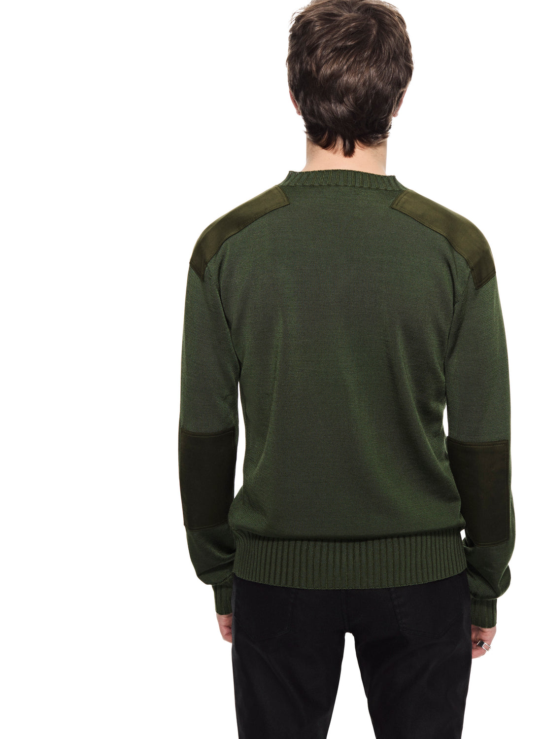 Commander V-Neck Sweater (Pine)