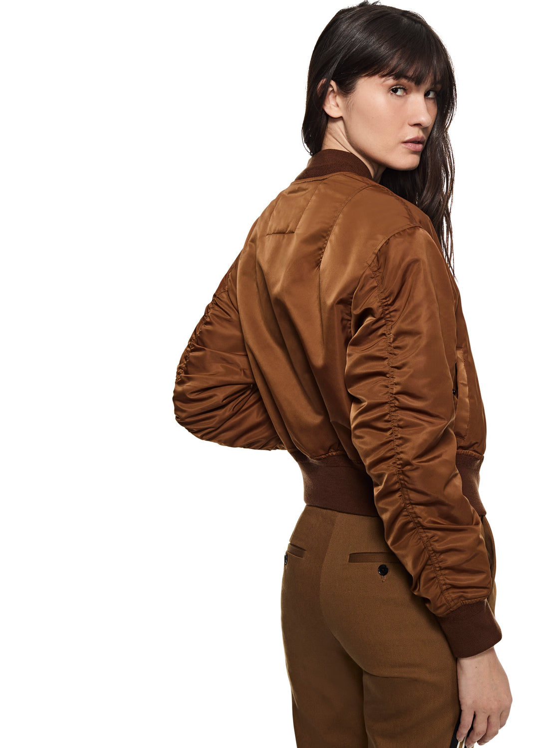 Nylon Ma-1 Blouson Jacket